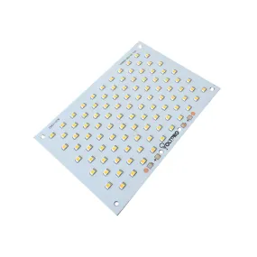 100W Warm White 150mmx100mm Metal Core LED PCB For Street/Flood Lighting