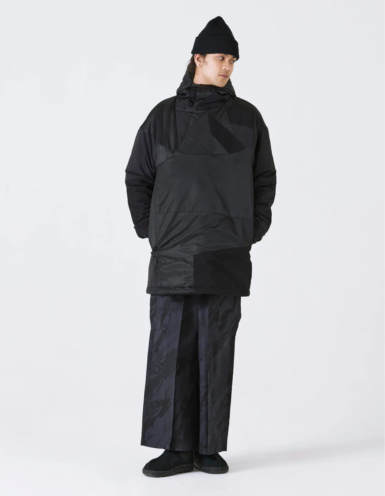 4158 TriQuilted Parka Black