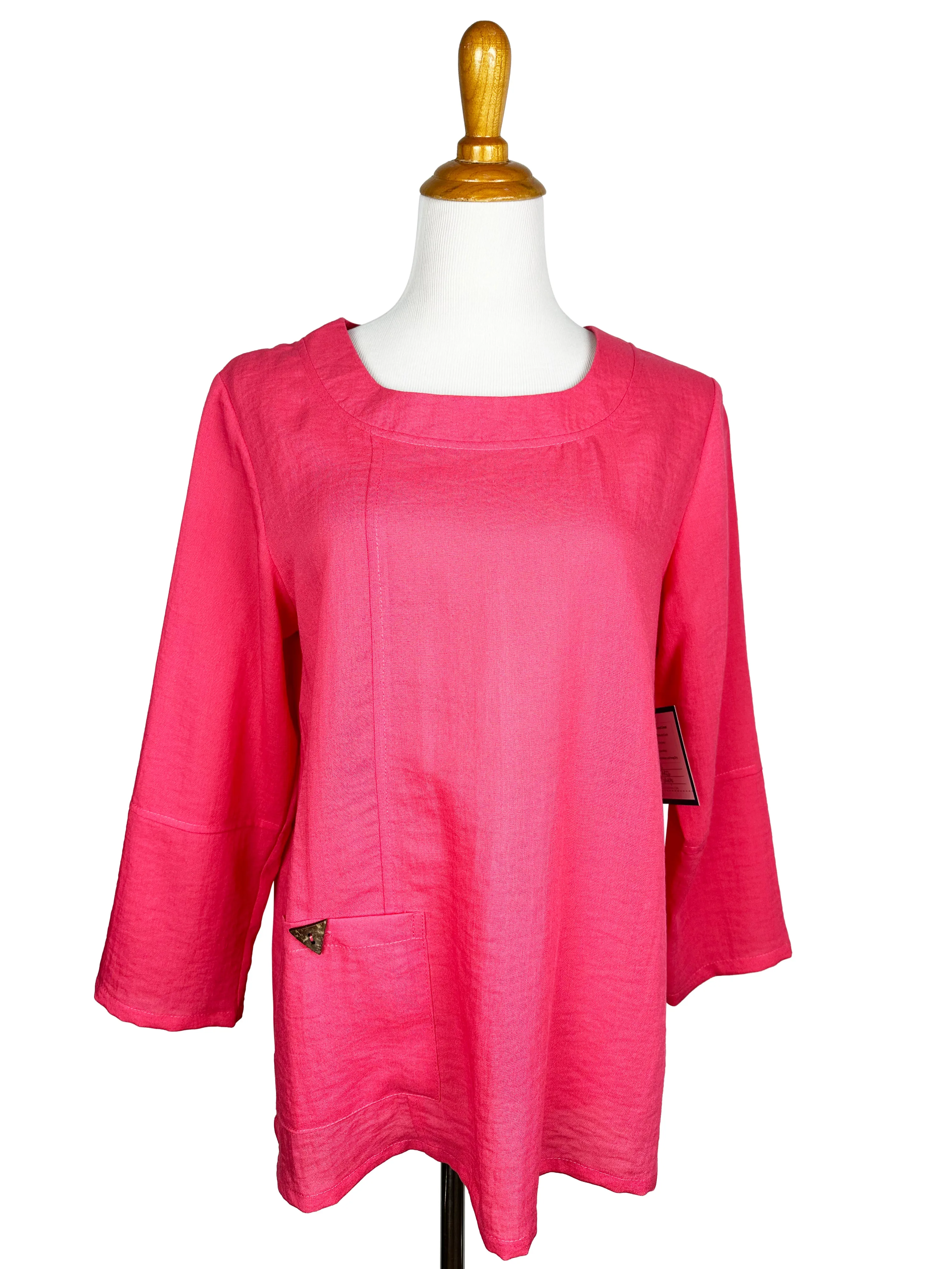 AA370 - Alyssa Linen Pullover Top