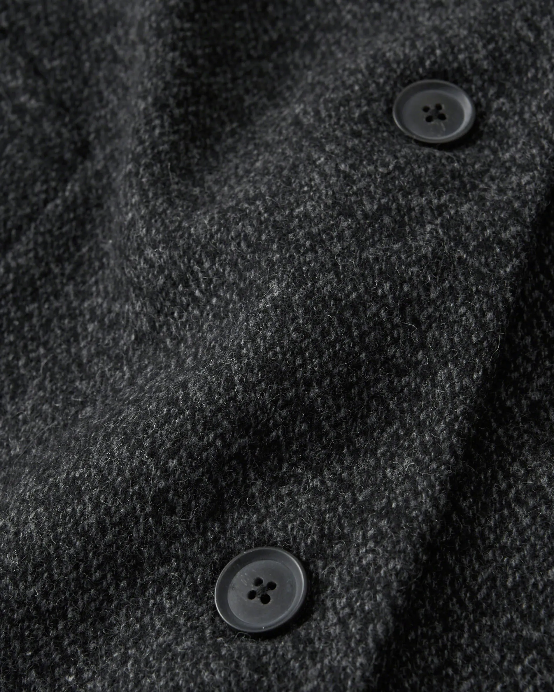 Abercrombie & Fitch LONG WOOL-BLEND COAT