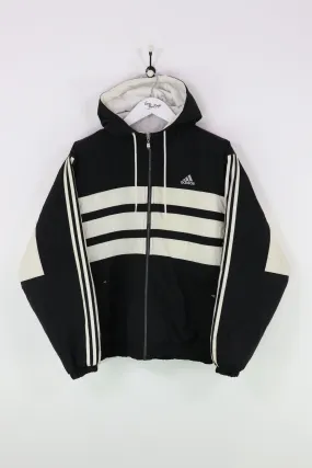 Adidas Coat Black/White Medium