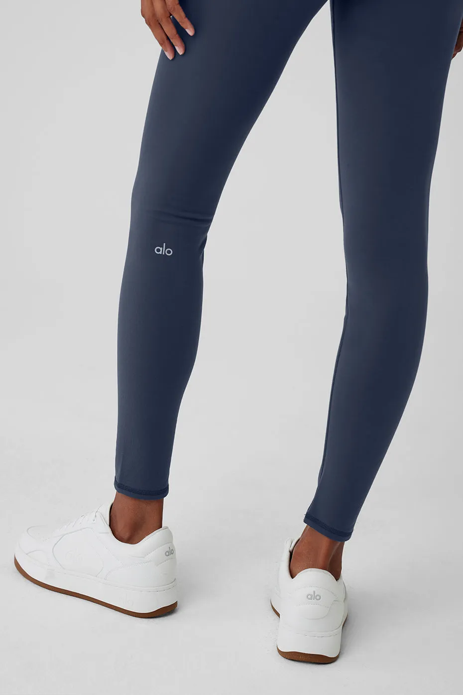 Airbrush Winter Warm High-Waist Nocturne Legging - Navy