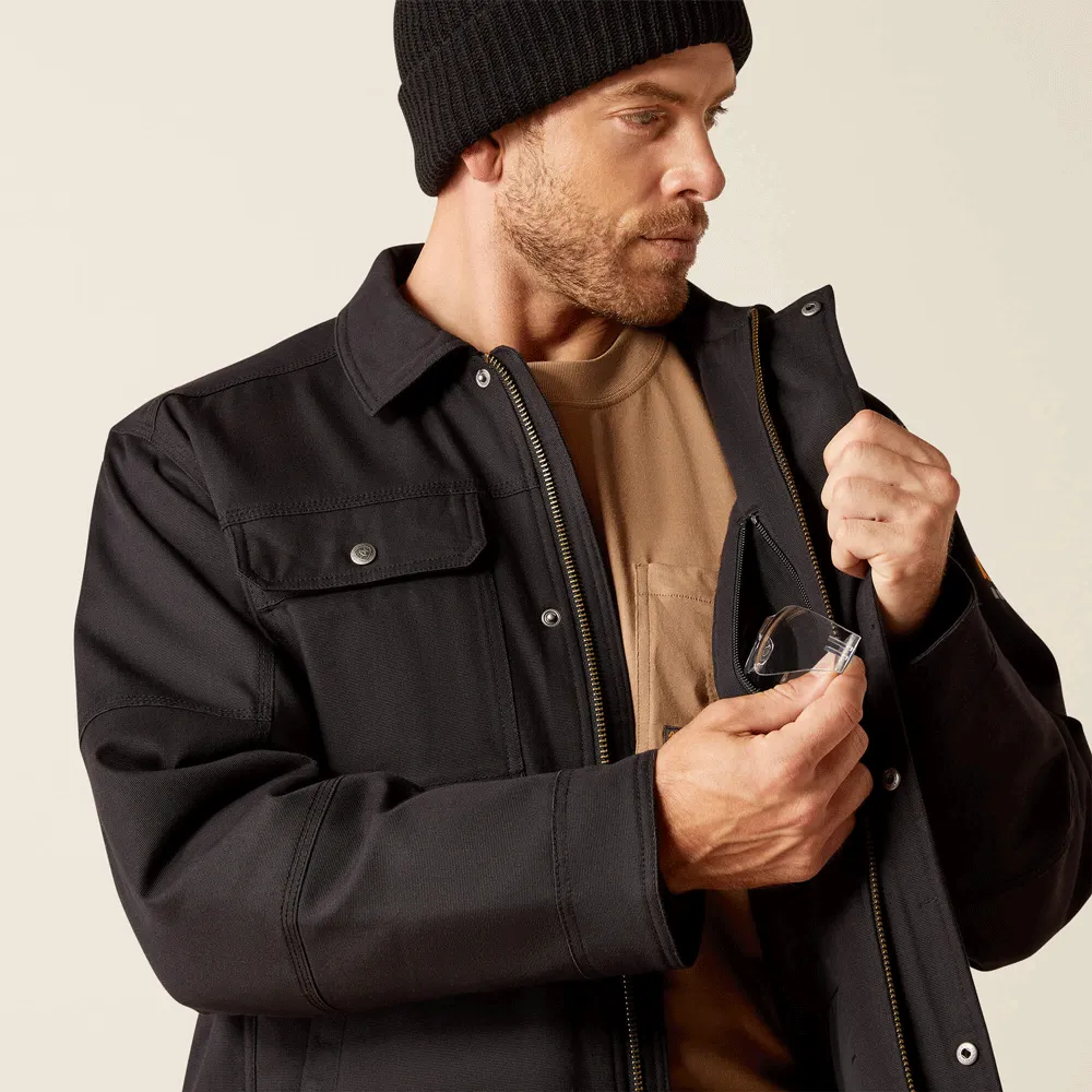 Ariat P25321 Rebar DuraCanvas Sherpa-Lined Coat