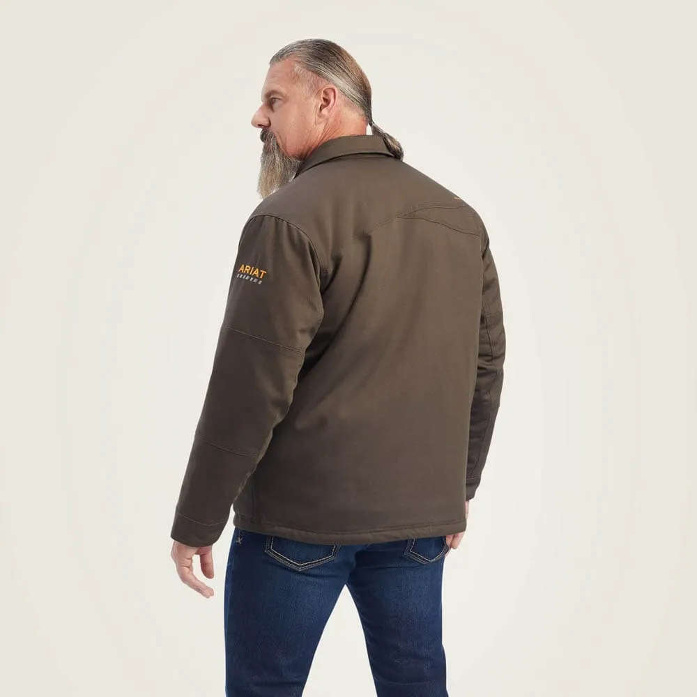 Ariat P25321 Rebar DuraCanvas Sherpa-Lined Coat