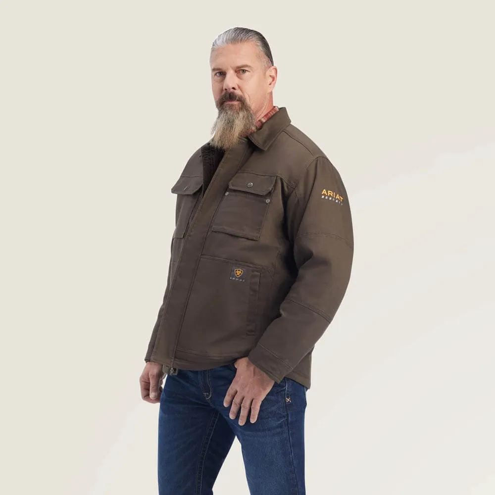 Ariat P25321 Rebar DuraCanvas Sherpa-Lined Coat