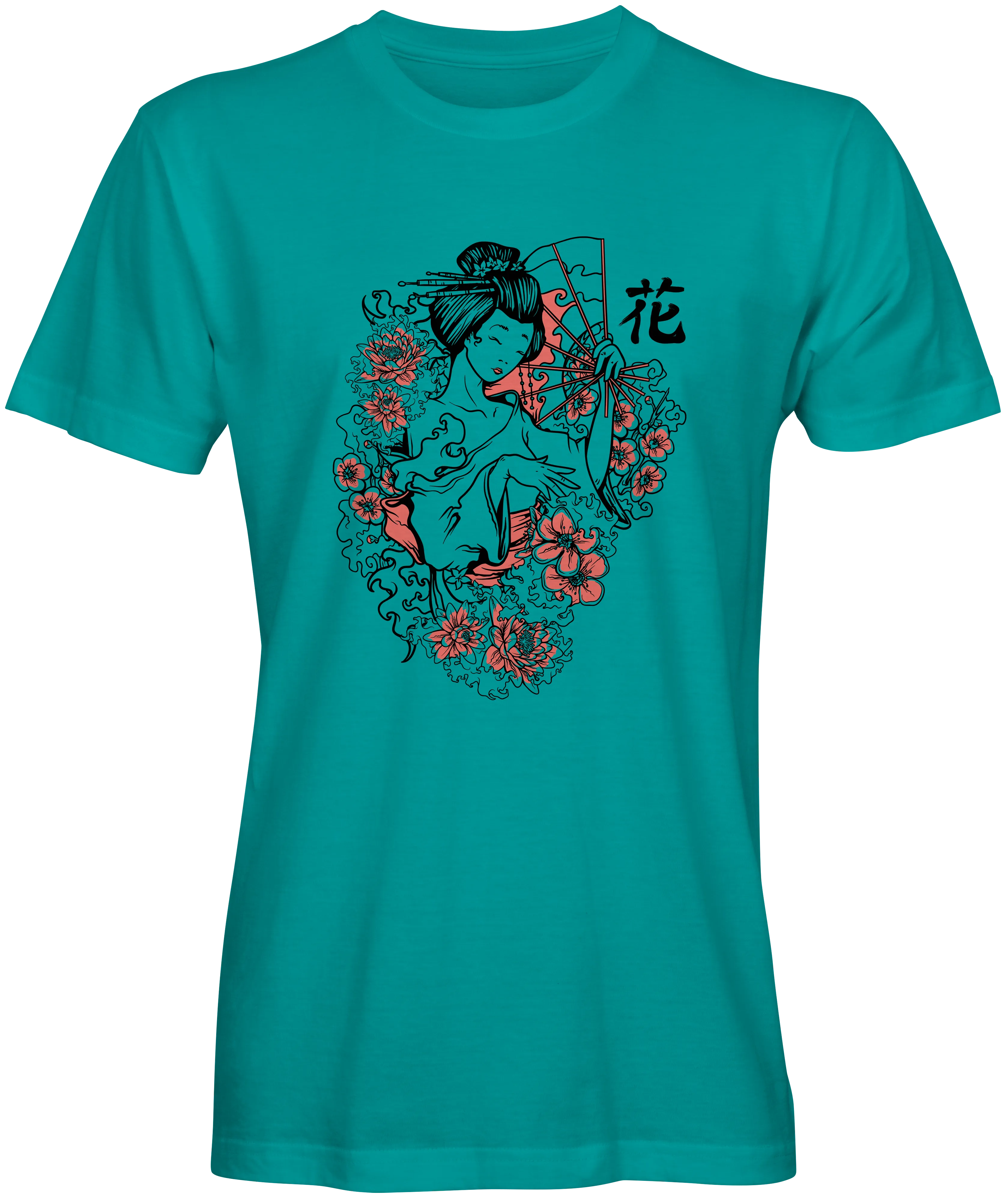 Asian Fan Lady T-Shirt