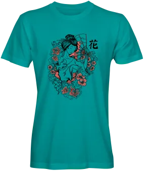 Asian Fan Lady T-Shirt