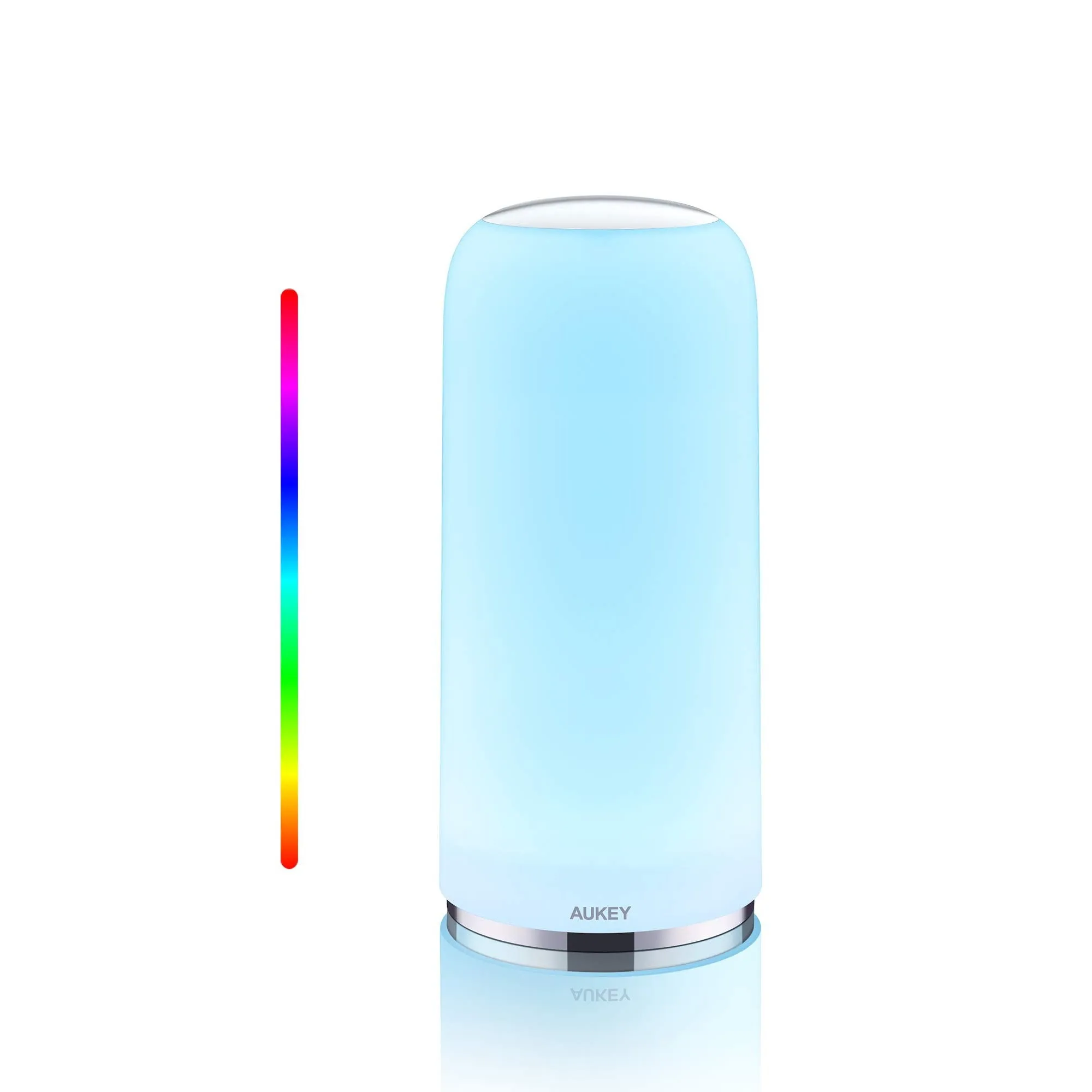 AUKEY Touch Control Table Lamp with RGB Colors & Warm White Light