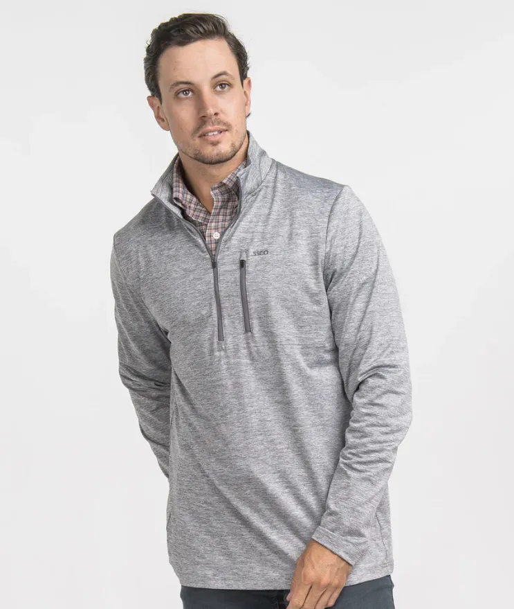 Back Nine Pullover - Frost Grey