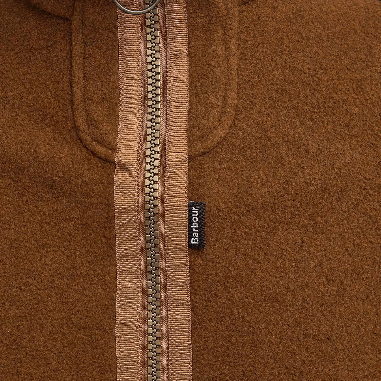 Barbour Langdale Fleece Gilet Rust Brown