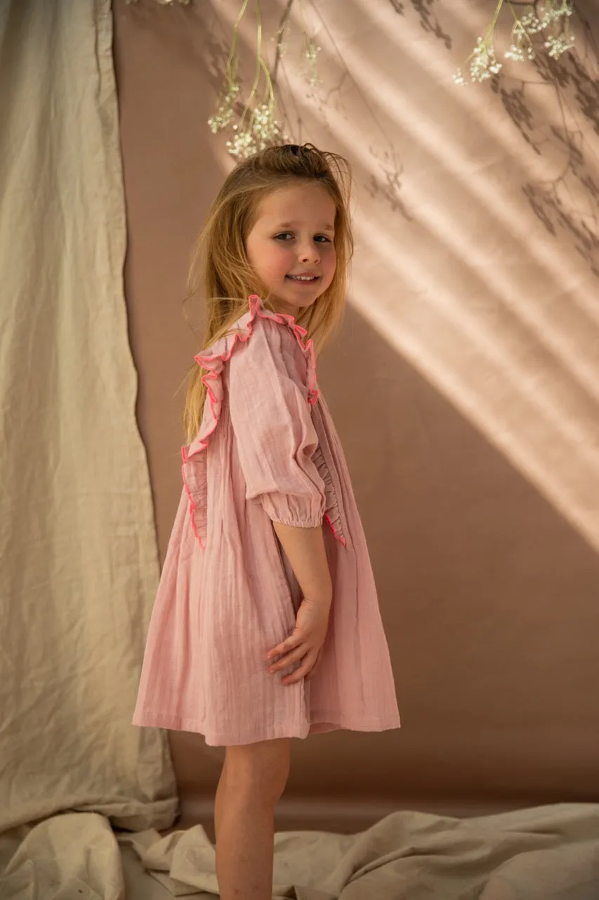 Bella & Lace Agatha Dress - Pink Lady Apple