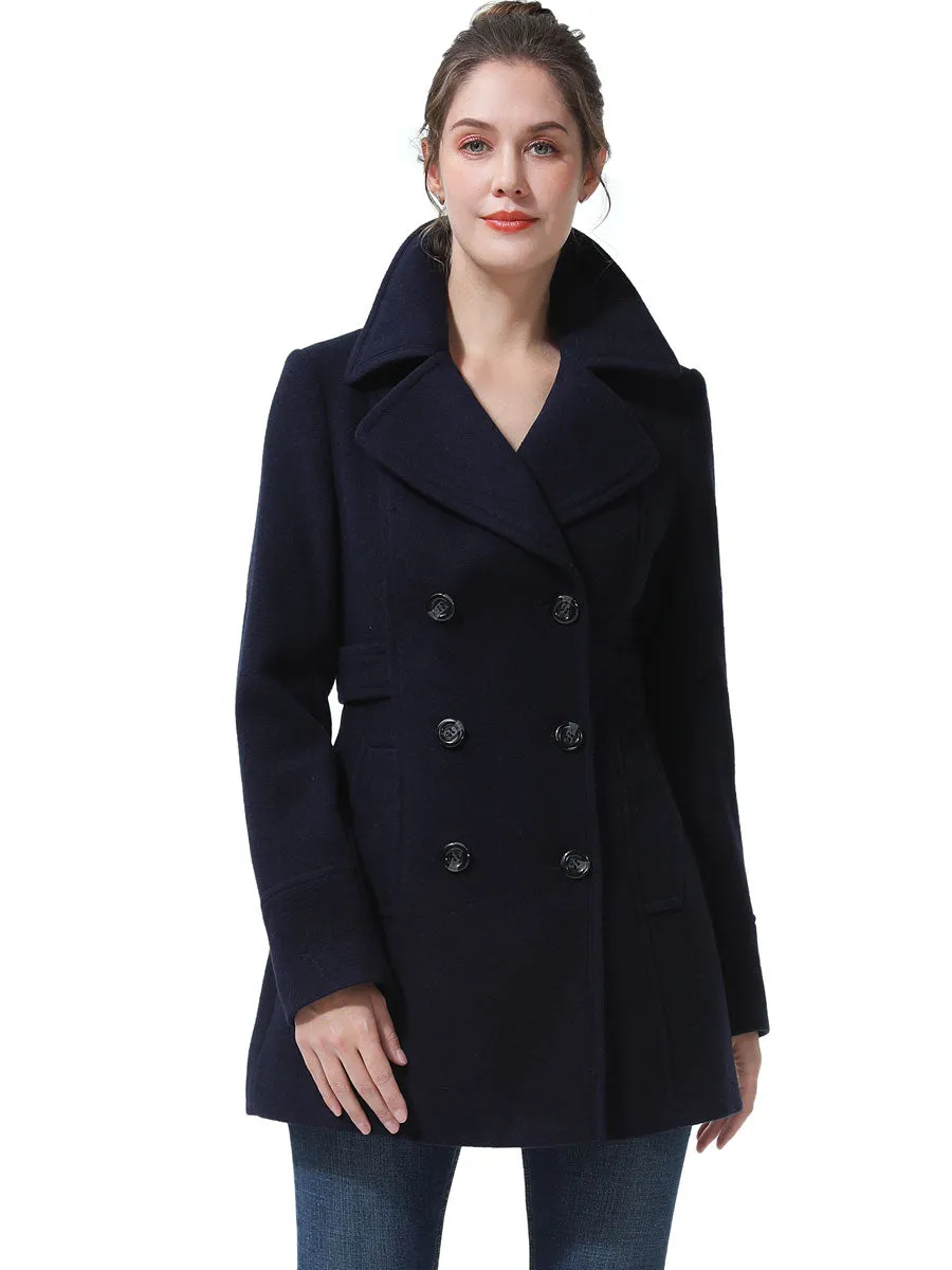 BGSD Women Ayu Wool Pea Coat