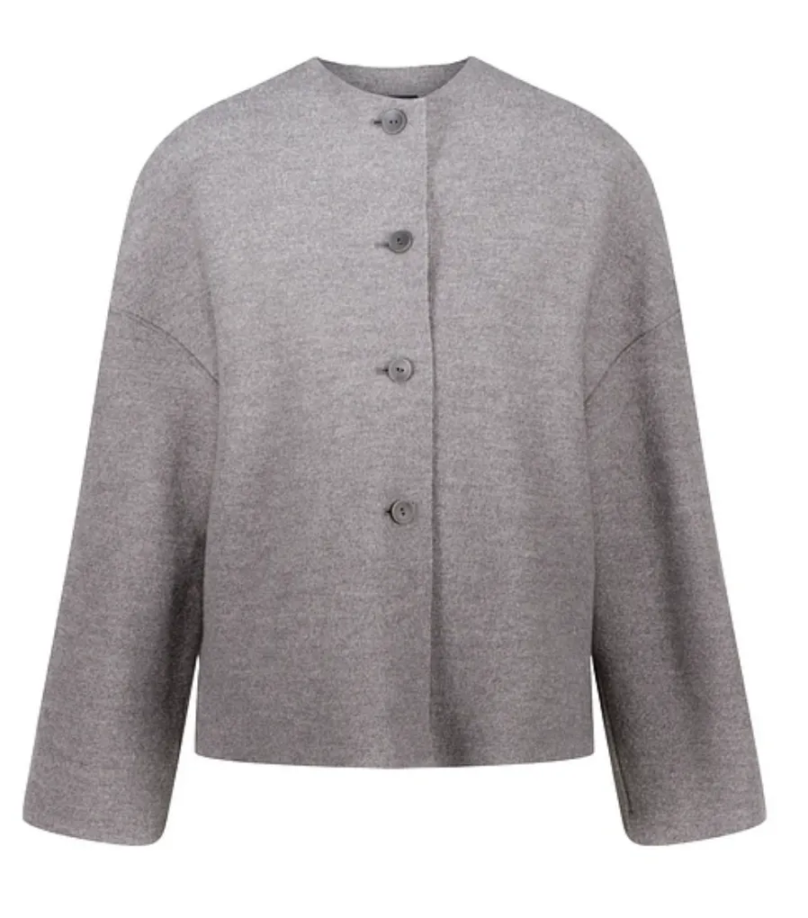 Boiled wool jacket