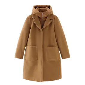 Cappotto Woolrich Kuna Parka Cammello