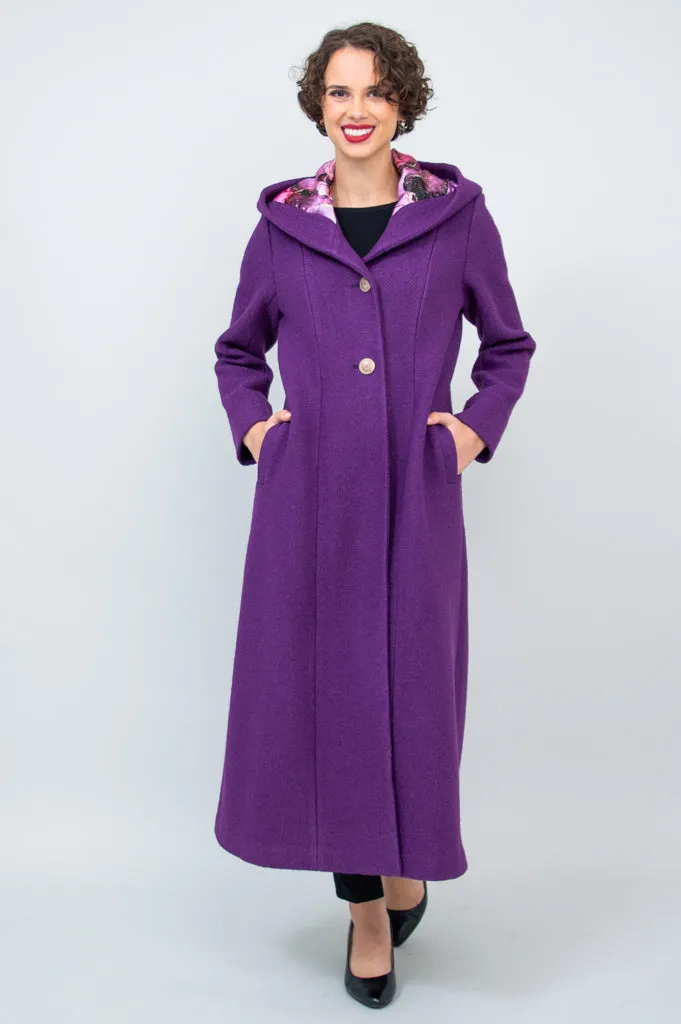 Catherine Coat, Royale, Boiled Wool