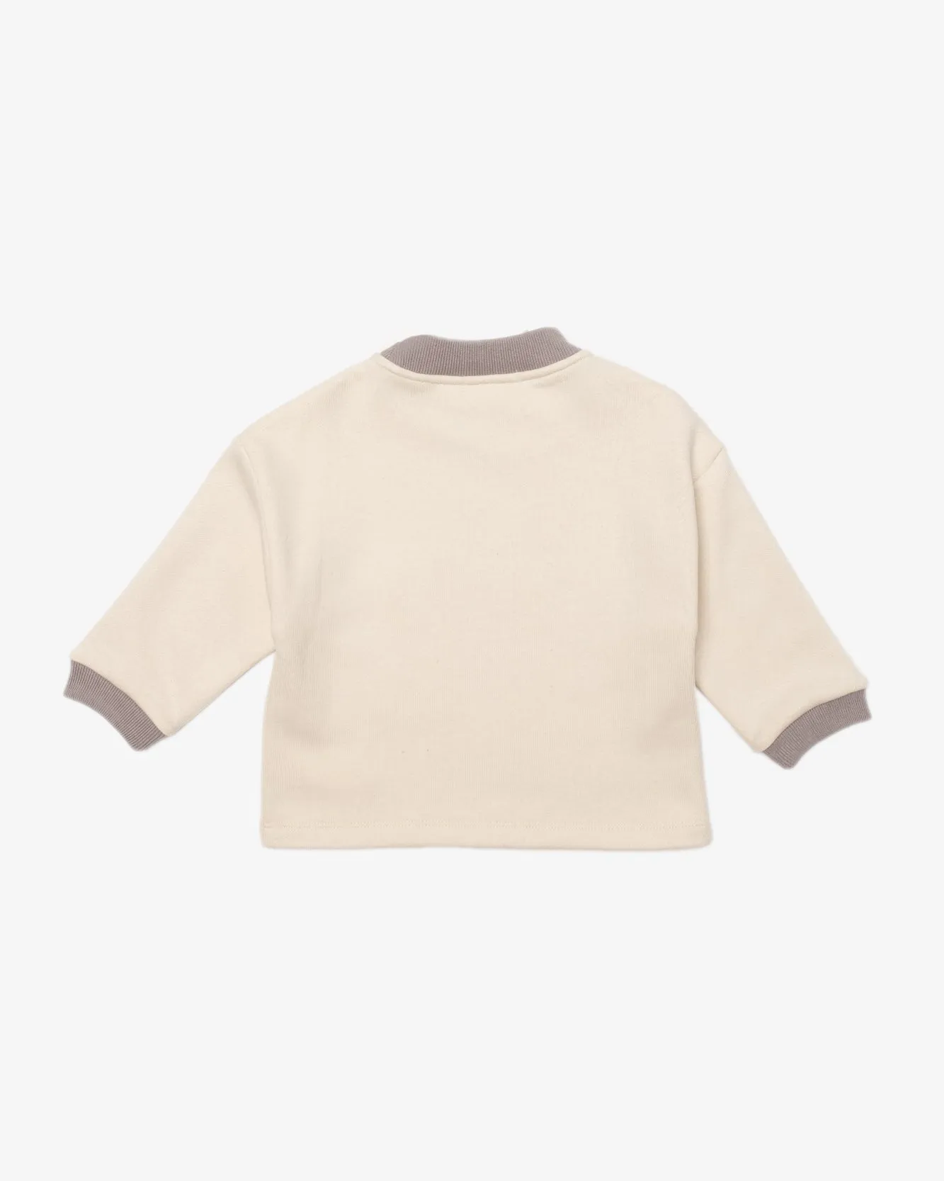 Check Patch Pullover