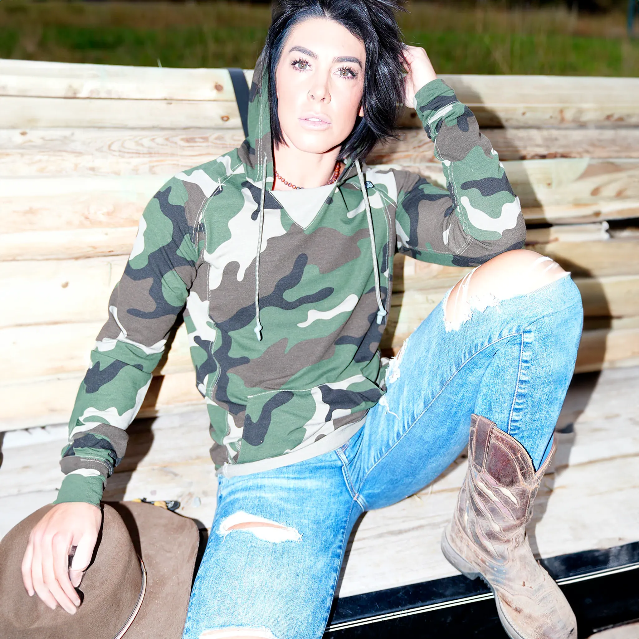 CORE PULLOVER - CAMO