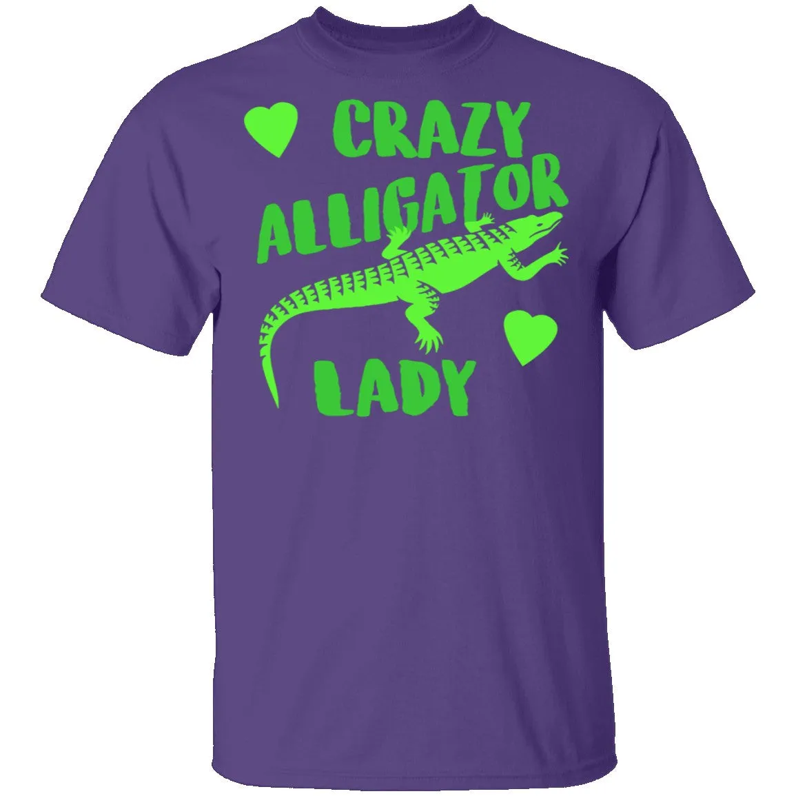 Crazy Alligator Lady T-Shirt