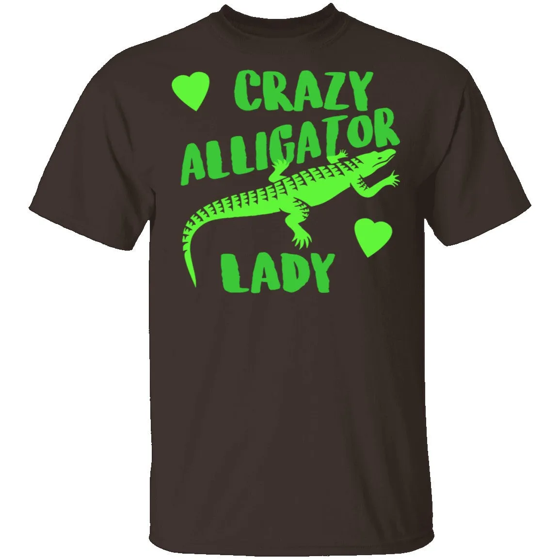 Crazy Alligator Lady T-Shirt