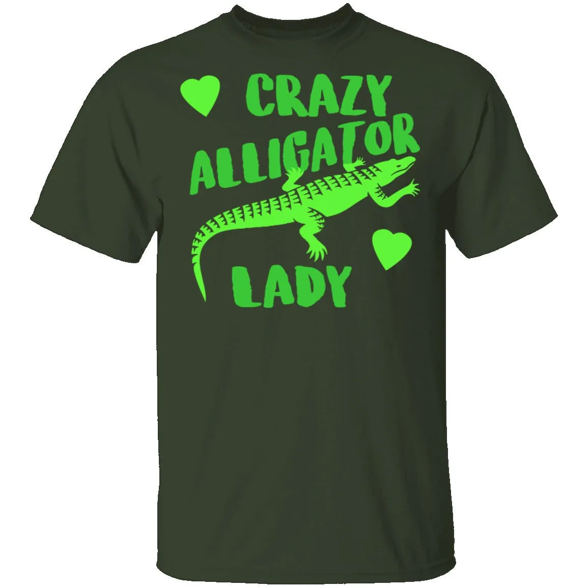 Crazy Alligator Lady T-Shirt