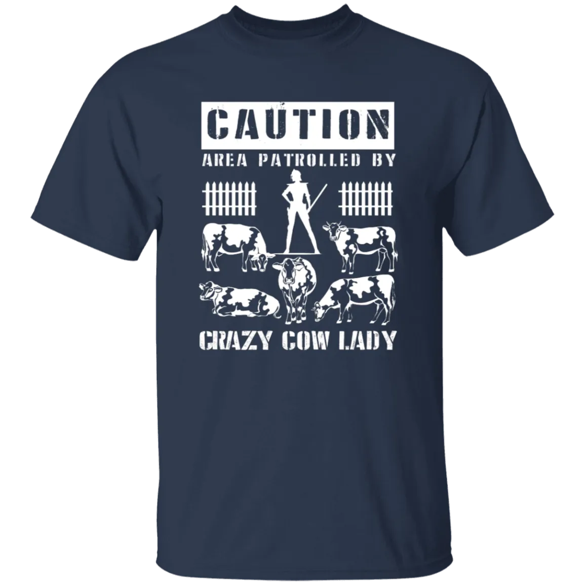 Crazy Cow Lady T-Shirt