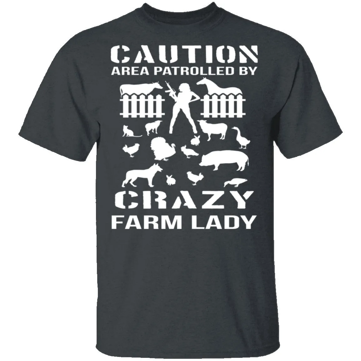 Crazy Farm Lady T-Shirt