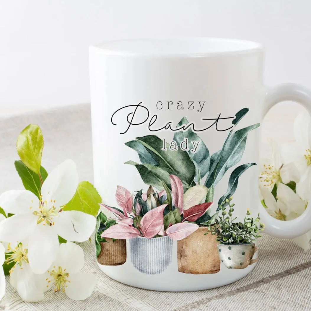 Crazy Plant Lady Mug