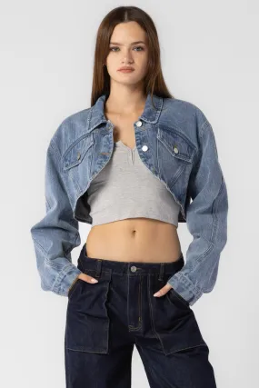 Cropped Denim Jacket