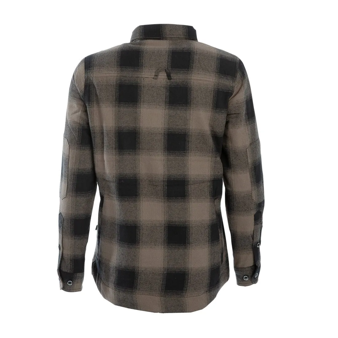 Flannel Insulated shirt Lady (Brown)