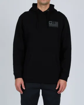 Freedom Flag Black Hood Fleece