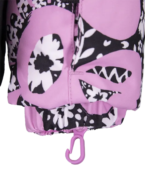 Girls Neato Winter Jacket-Pink Kabloom