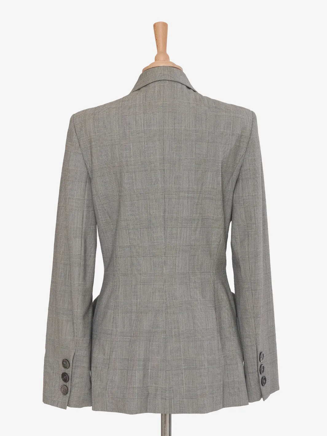 Grey wool suit