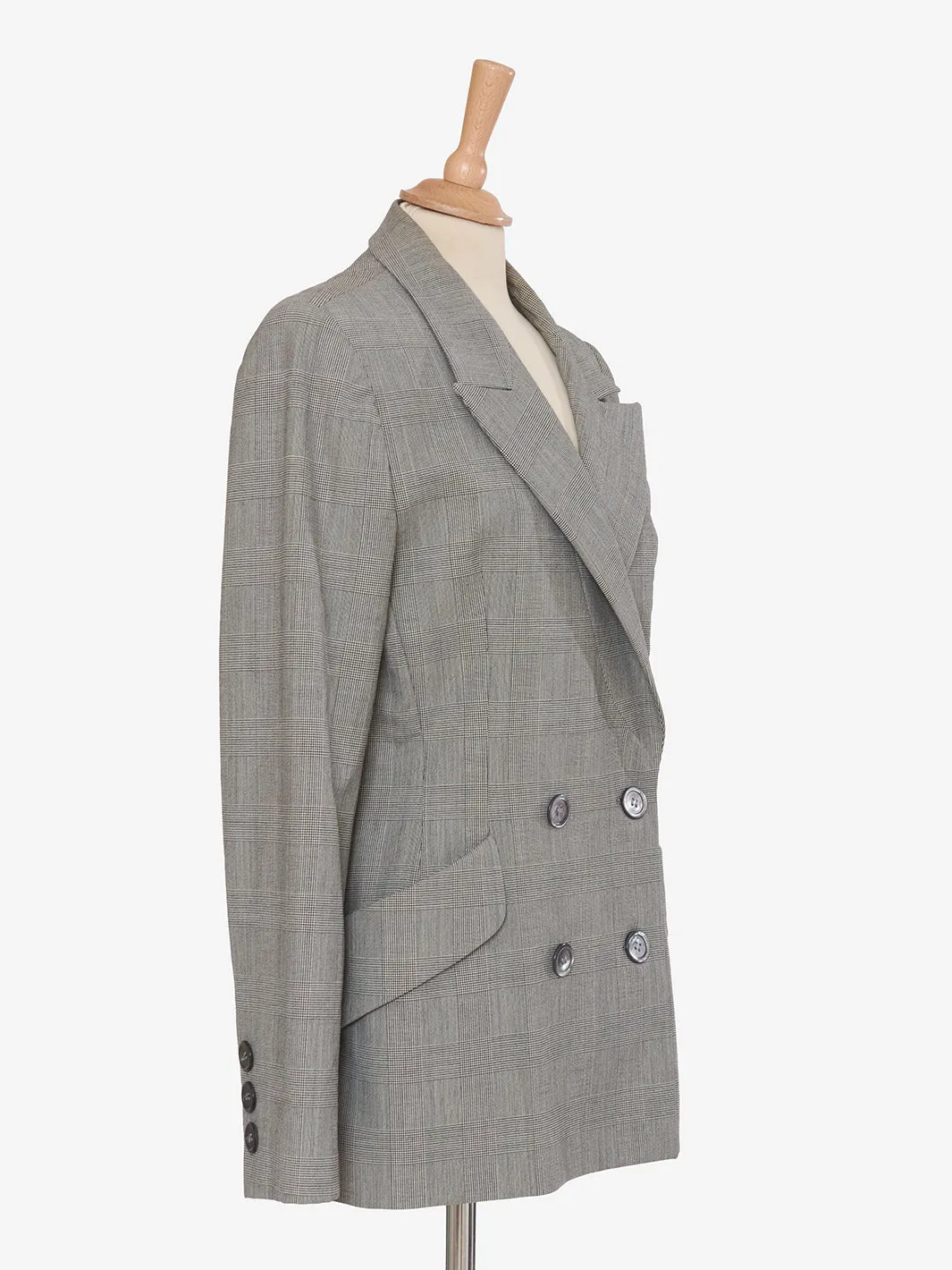 Grey wool suit