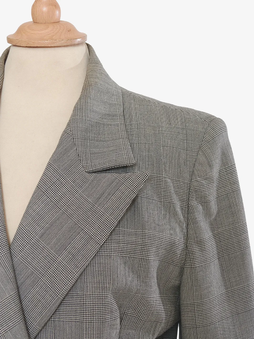 Grey wool suit