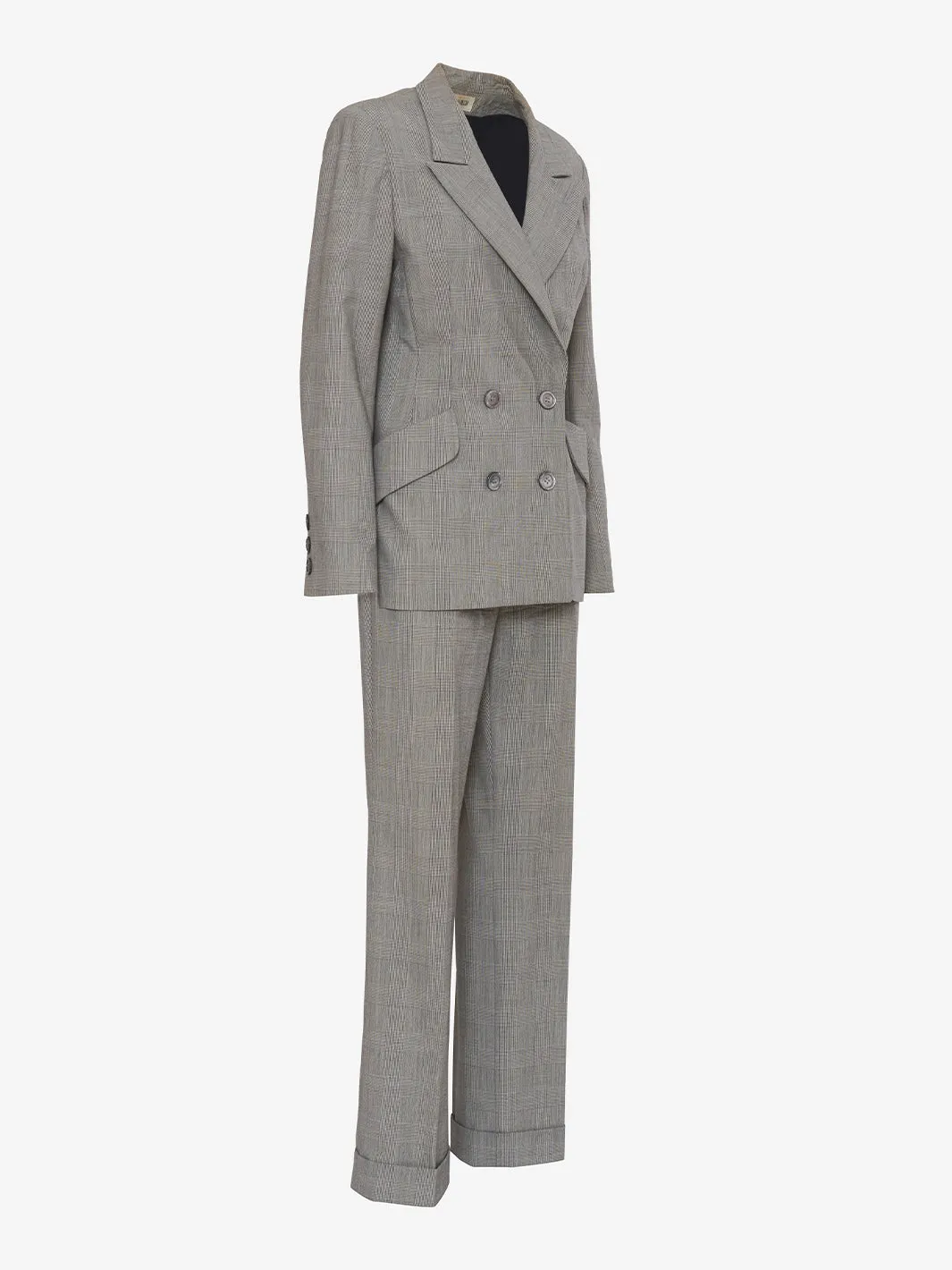 Grey wool suit