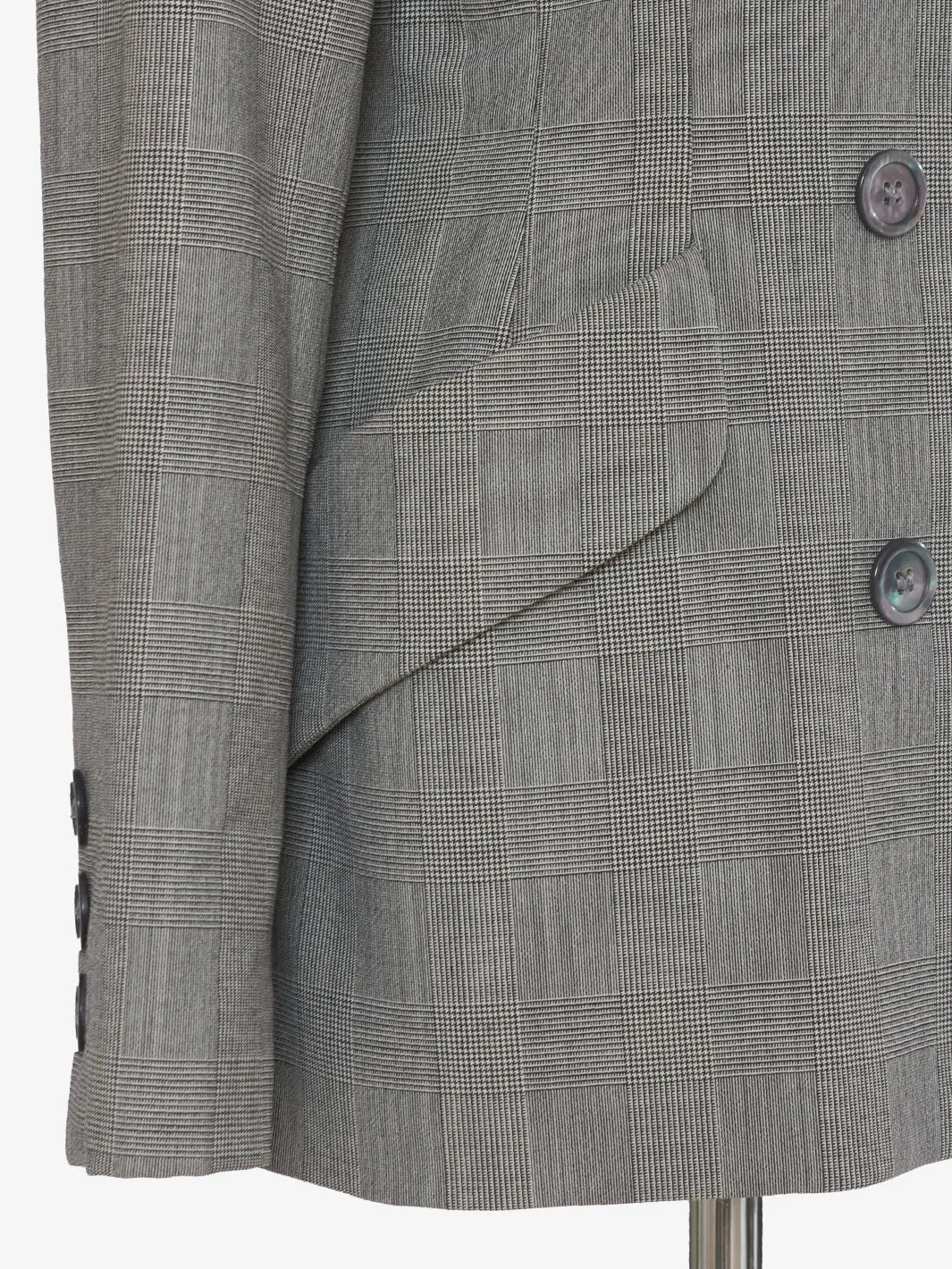 Grey wool suit