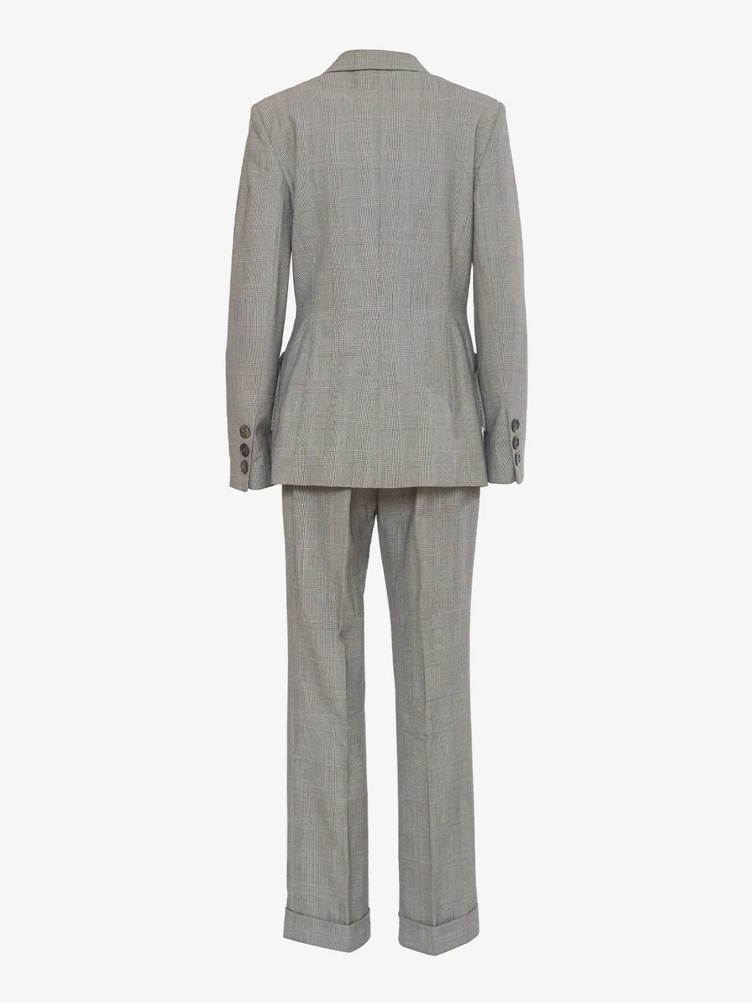 Grey wool suit