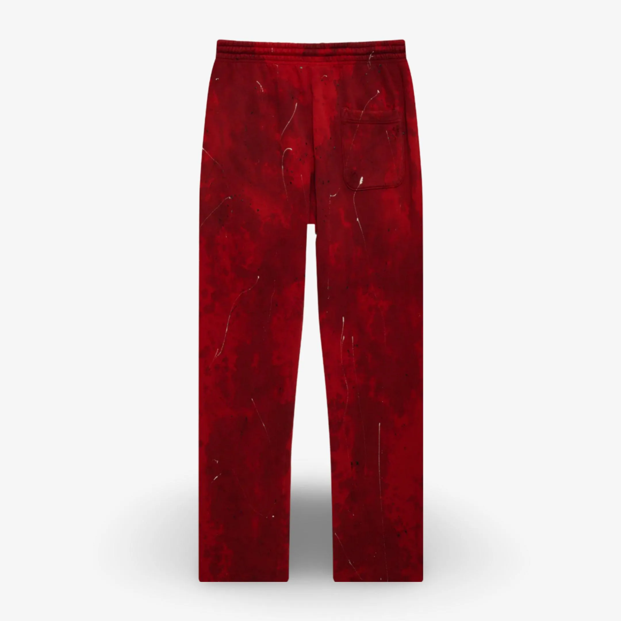 Hellstar Sports Sweatpants 'Skull' Red Tye-Dye SS24