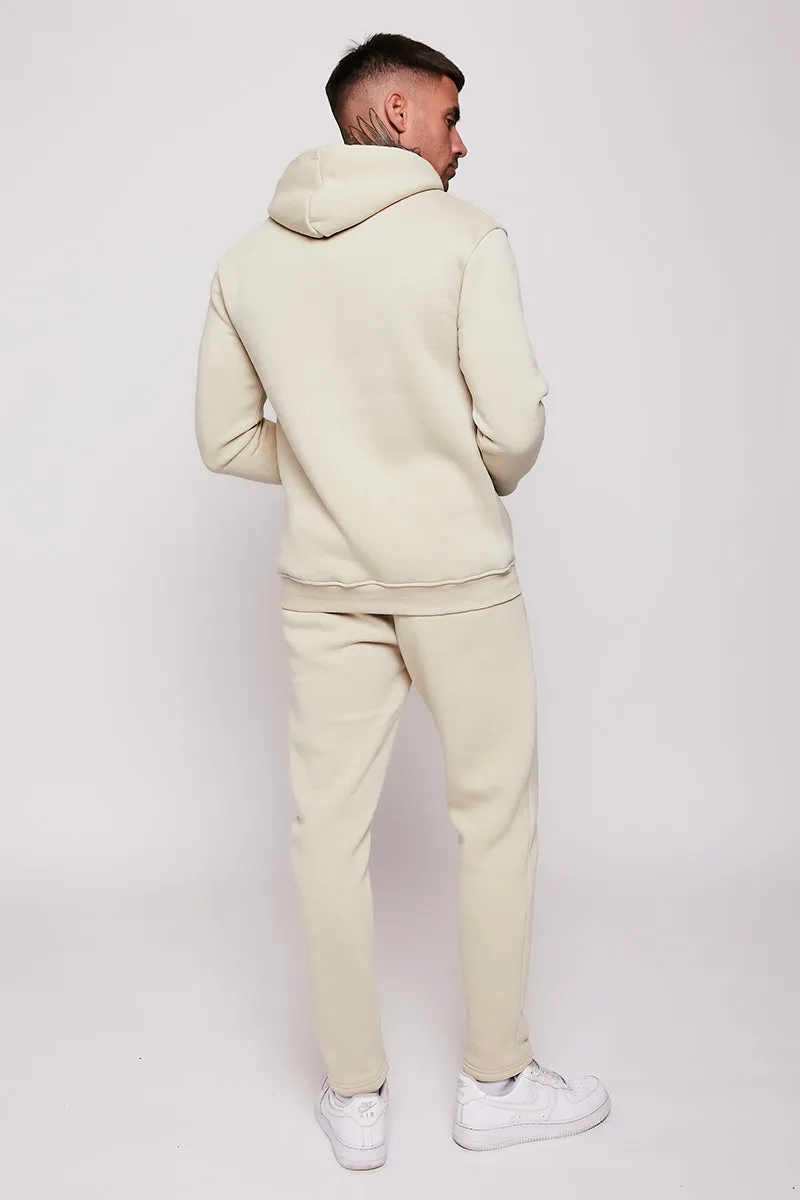 Holloway Road Fleece Tracksuit - Sand