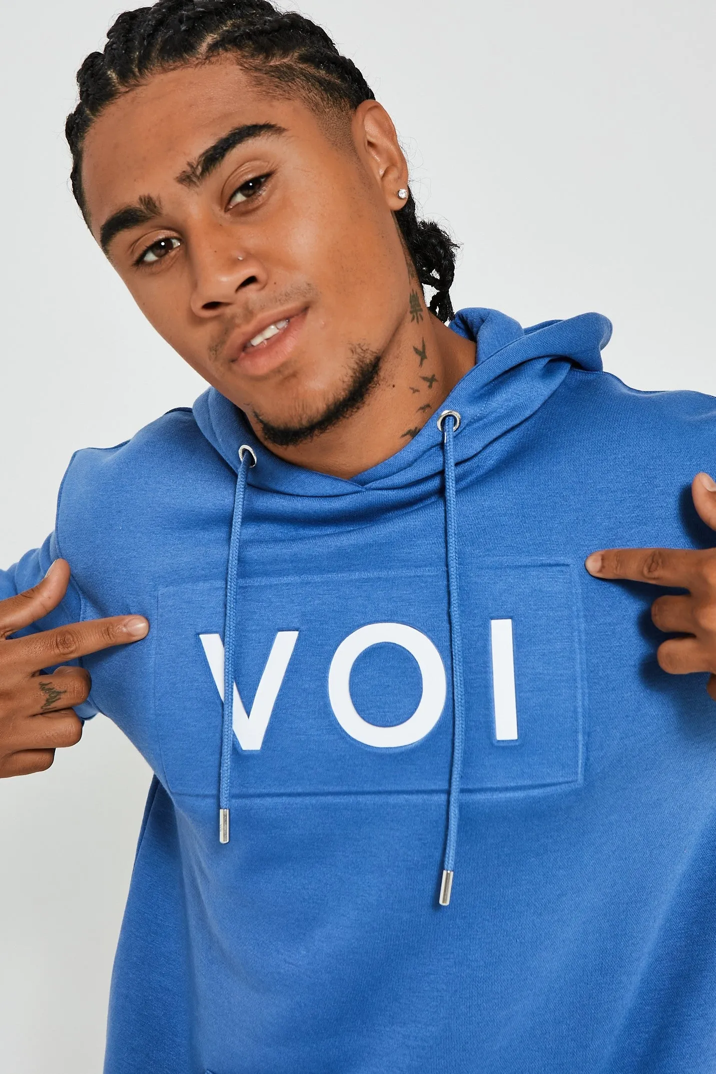 Ireton Fleece Hoodie - Blue