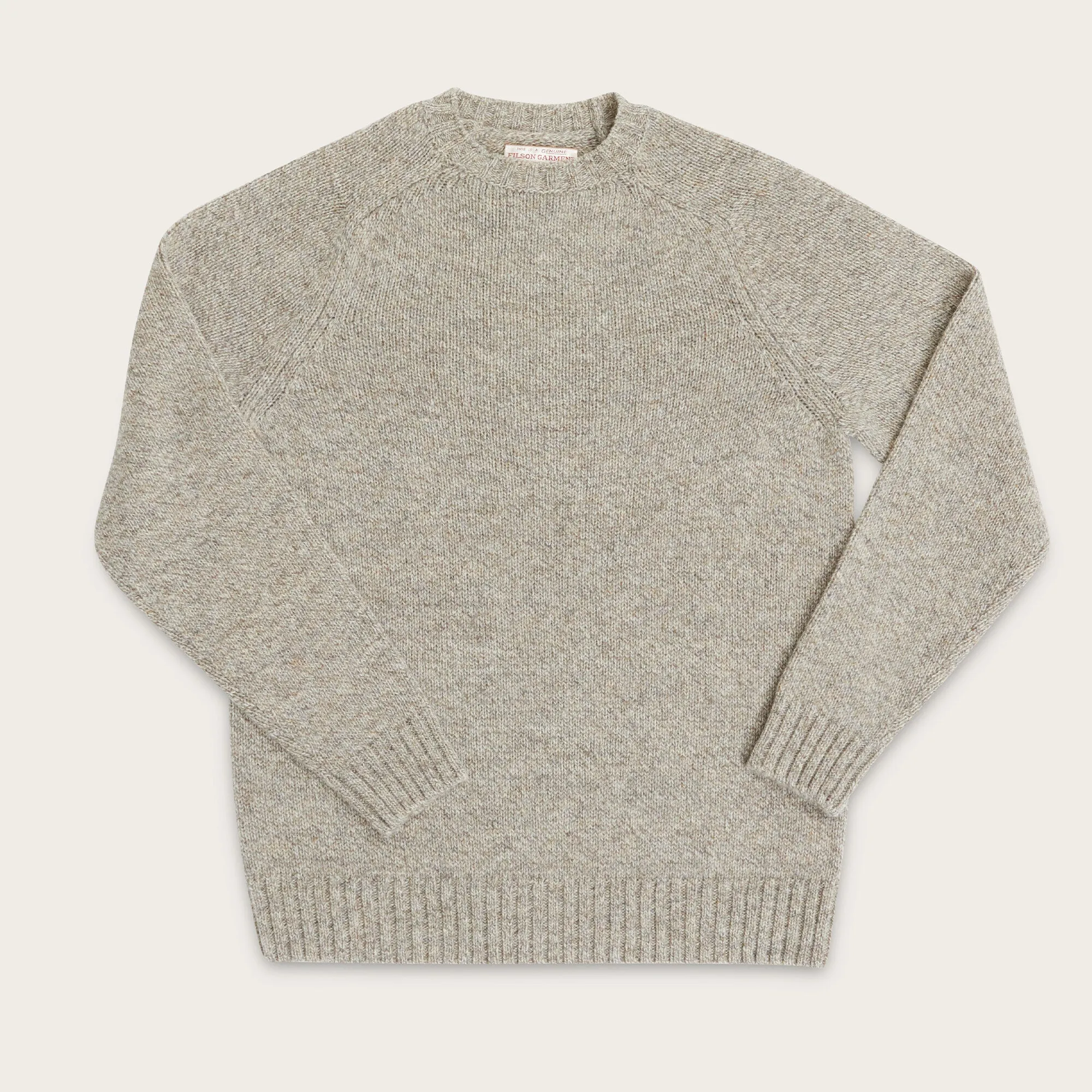 IRISH WOOL 5-GAUGE SWEATER