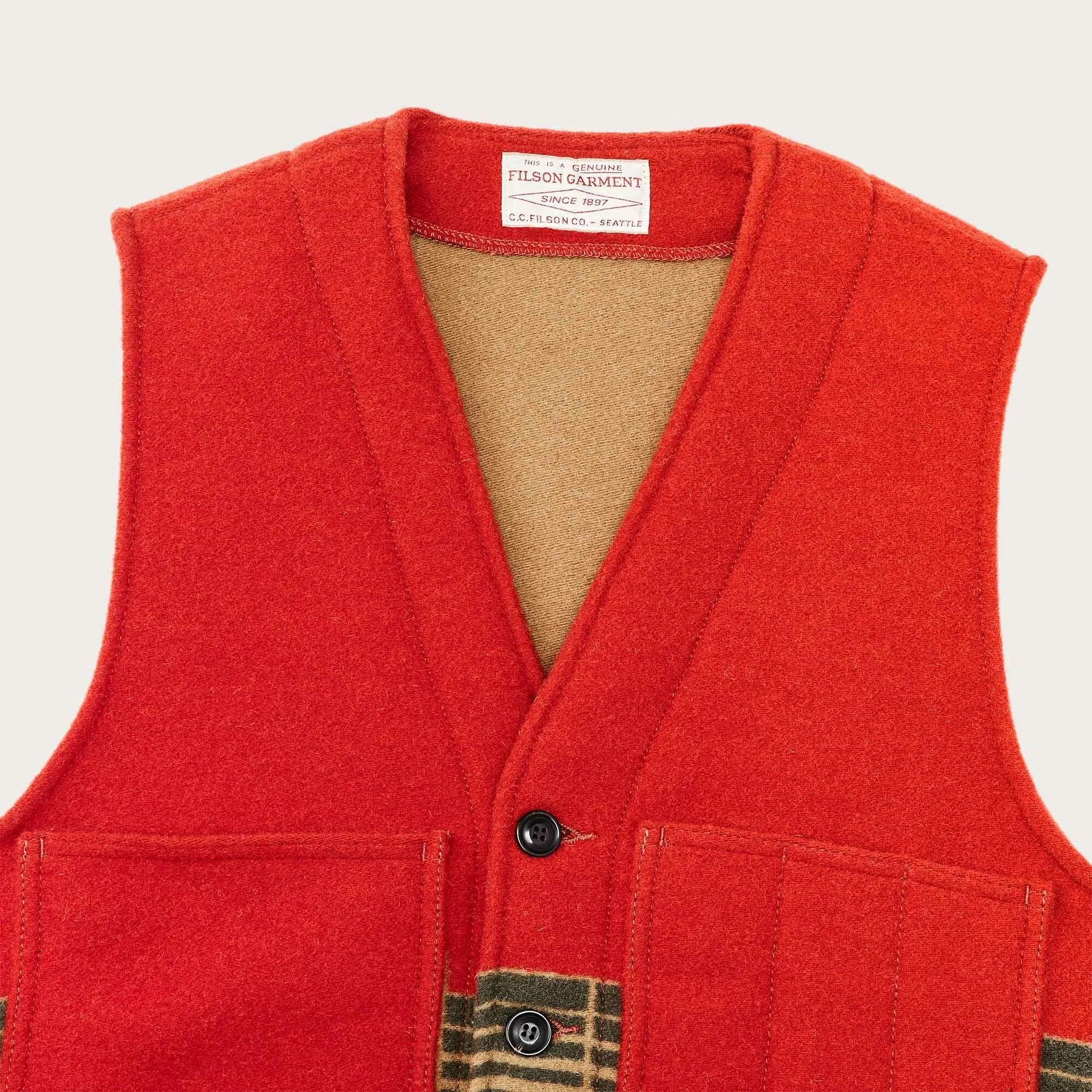 JACQUARD WOOL VEST