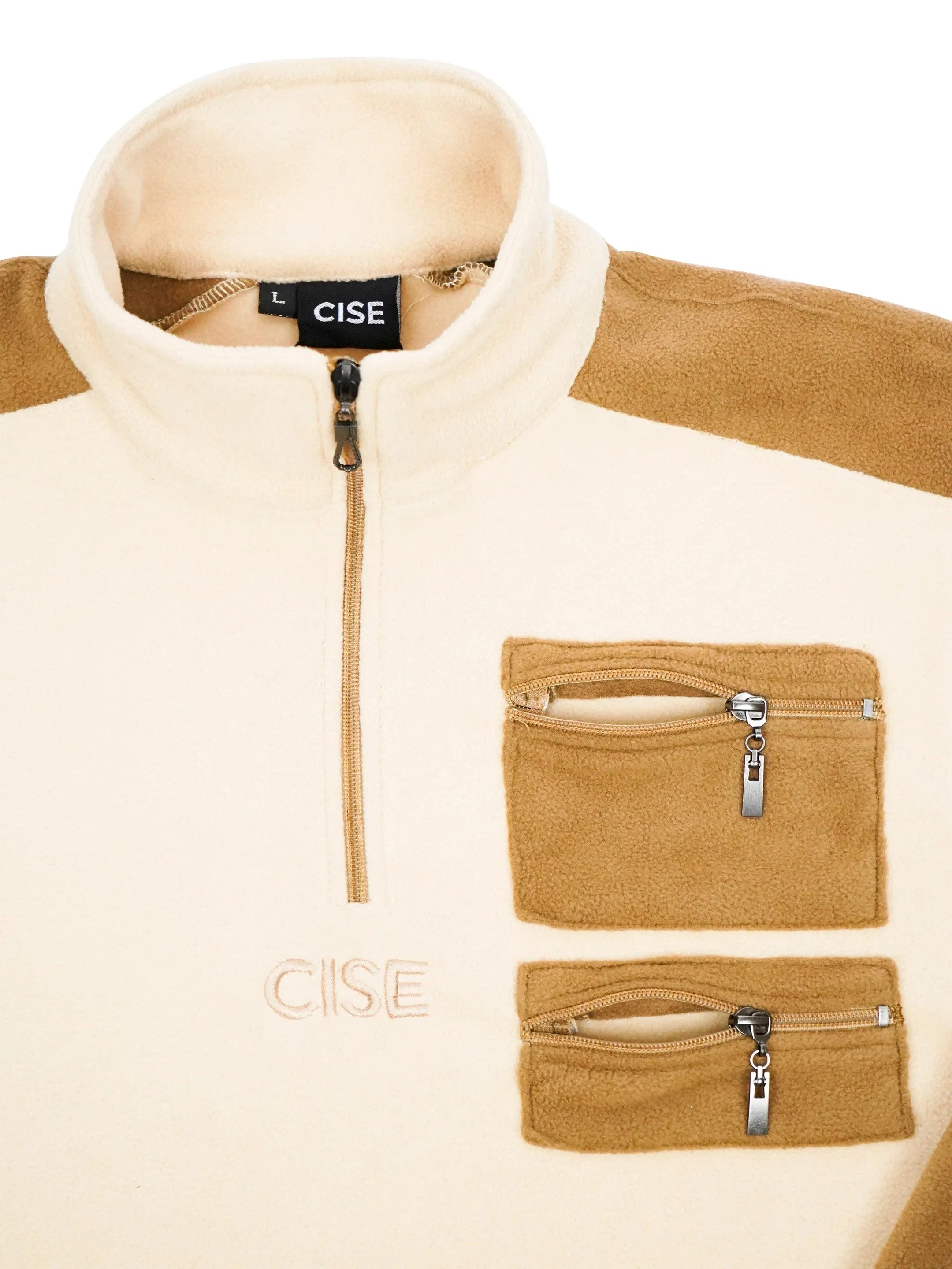 Kennedy Quarter-Zip Pullover (Copper Wheat)