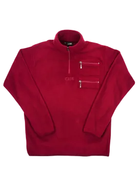 Kennedy Quarter-Zip Pullover (Merlot)