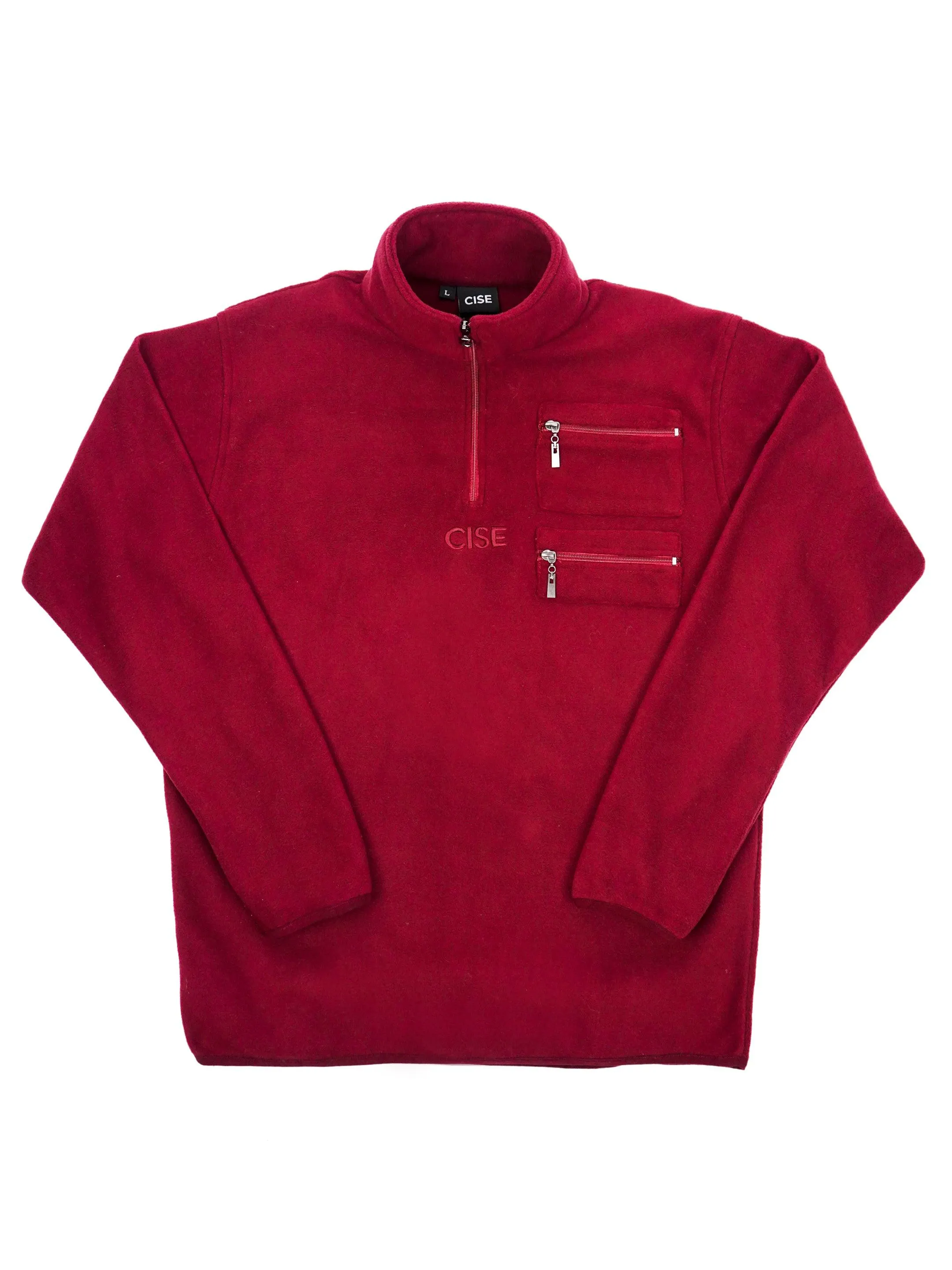 Kennedy Quarter-Zip Pullover (Merlot)