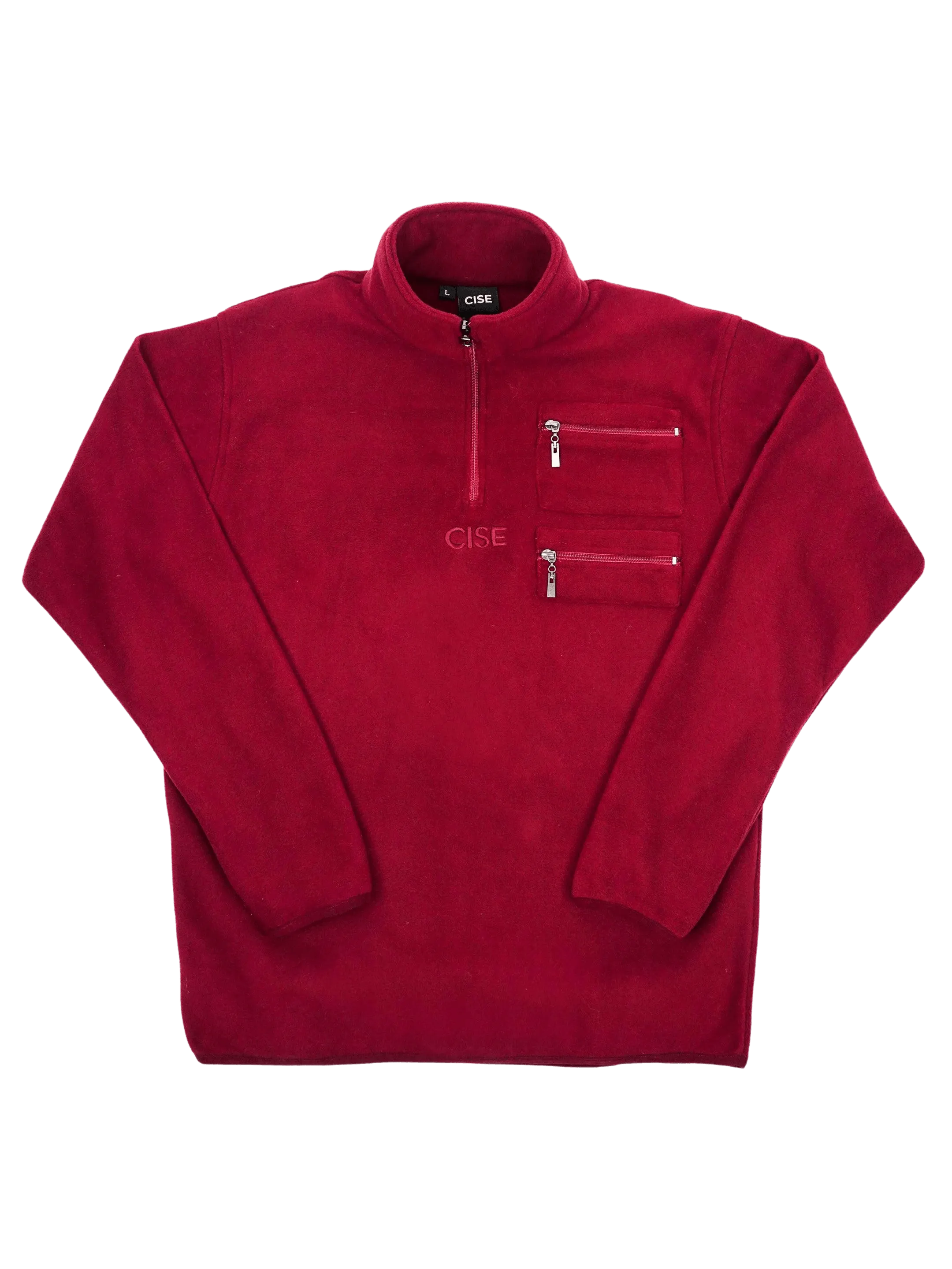 Kennedy Quarter-Zip Pullover (Merlot)