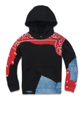 Sure! Here’s an optimized title for the product:

Kids’ Crimson Paisley Print Pullover Hoodie - Stylish & Comfortable Hoodie for Boys and Girls

Let me know if theres anything else you need!