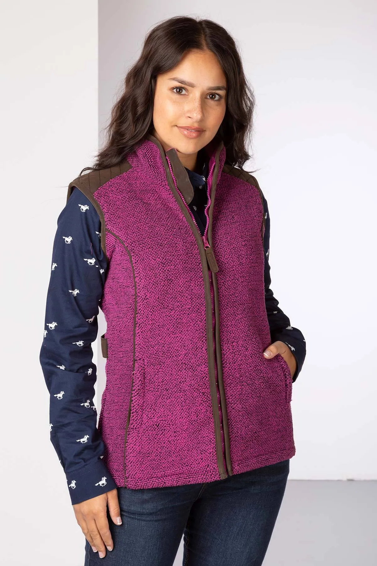 Ladies Fleece Gilet - Kilnsey