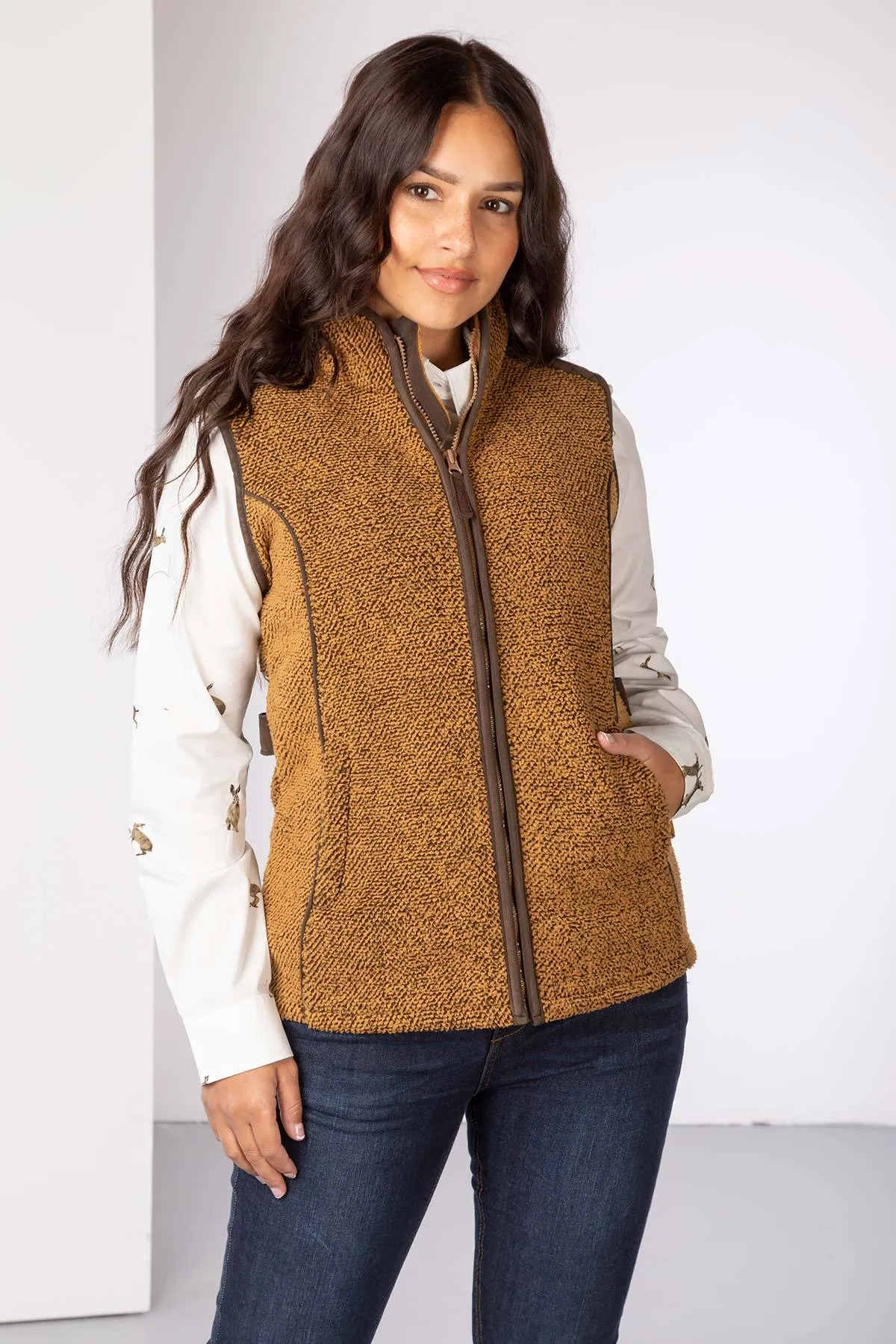 Ladies Fleece Gilet - Kilnsey