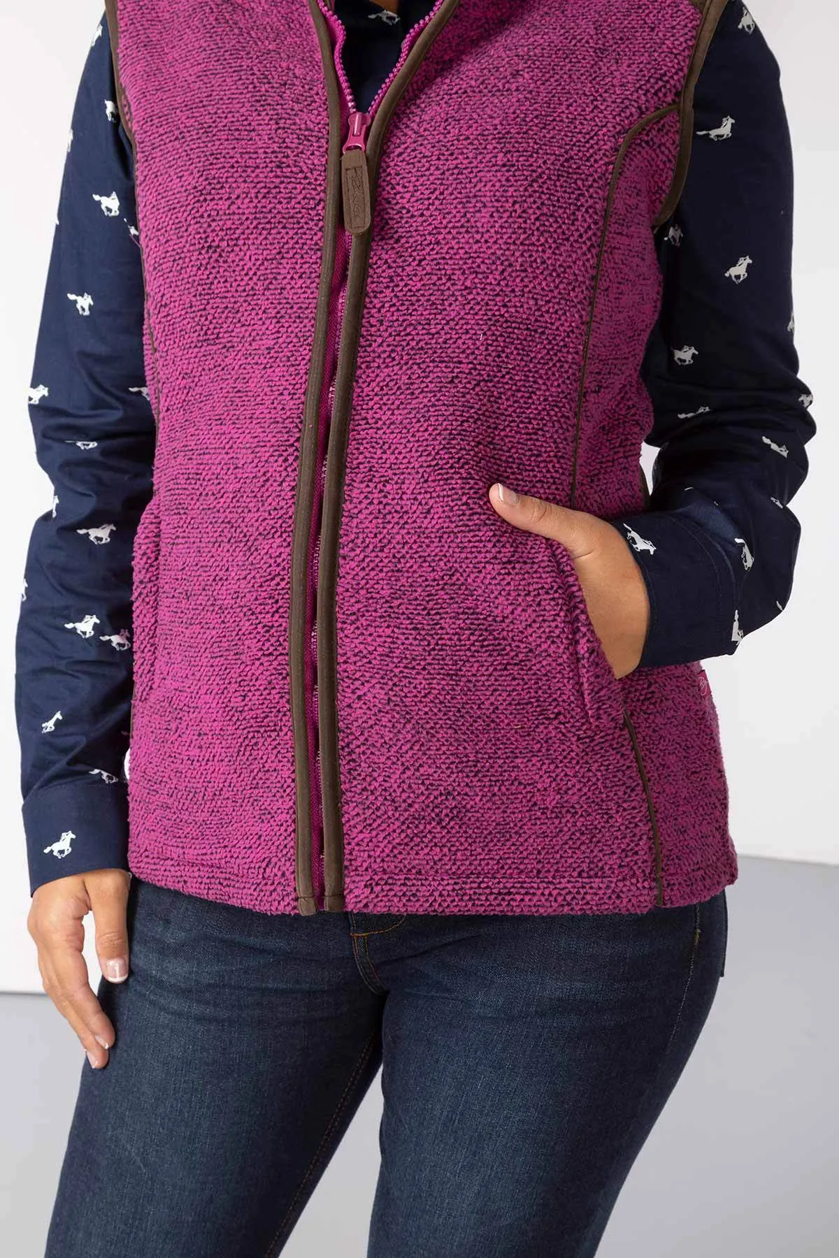 Ladies Fleece Gilet - Kilnsey